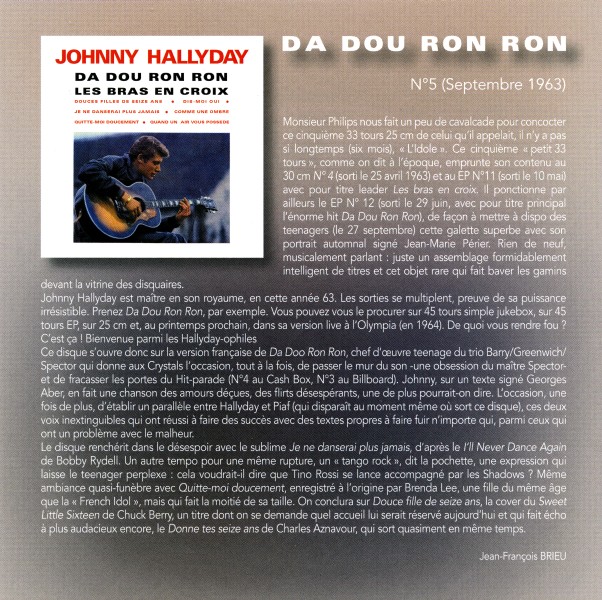 CD  papersleeve Universal Da dou ron ron 538 602-1 