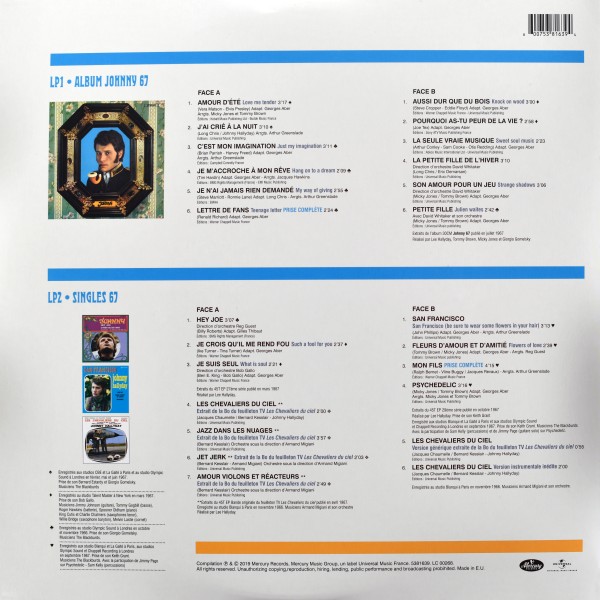 LP Johnny 67 Universal 538 1639