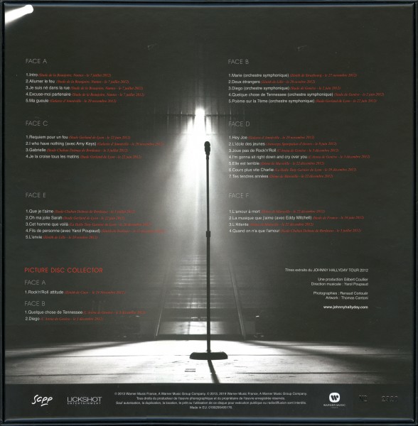 Coffret Triple LP-EP On Stage Warner 1902 954951176