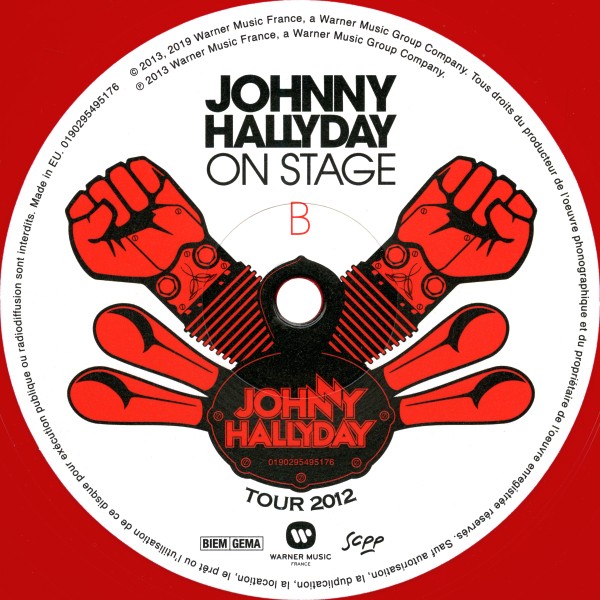 Coffret Triple LP-EP On Stage Warner 1902 954951176