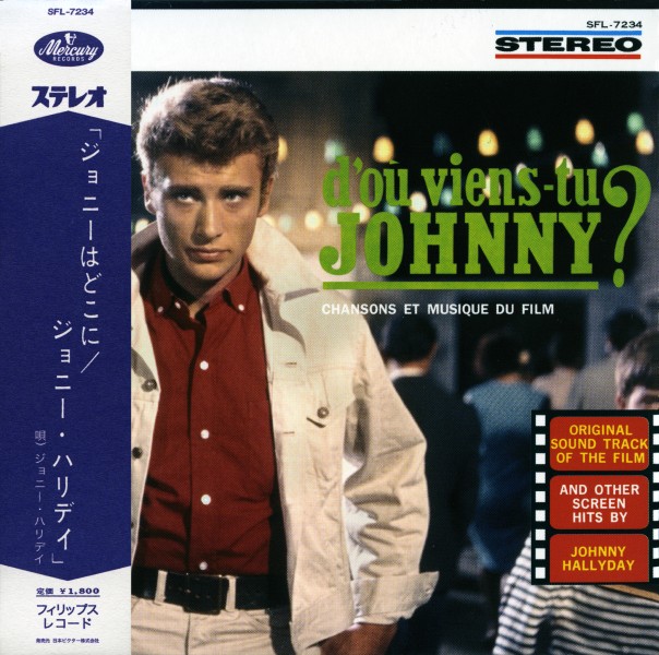 CD paper sleeve D'o viens-tu Johnny? Universal 537 115-8