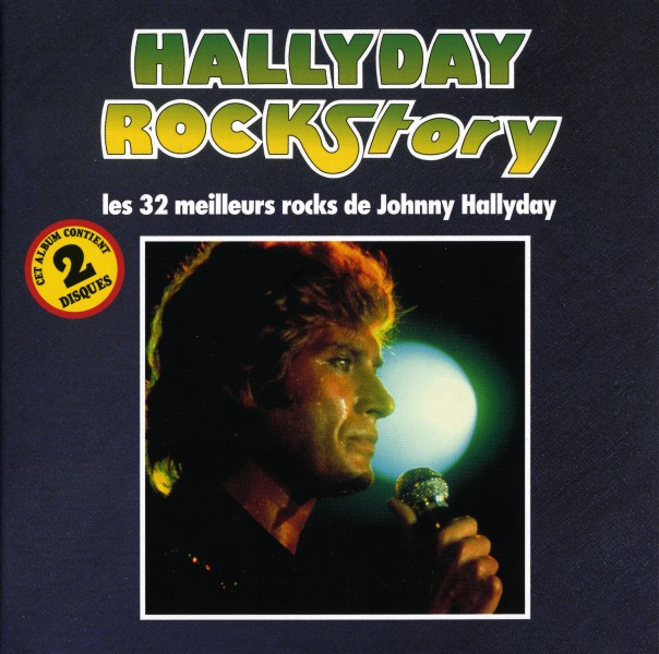 CD paper sleeve Hallyday Rock story Universal 537 458-1