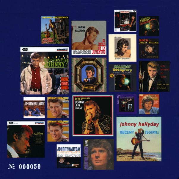 Coffret CD paper sleeve Johnny Hallyday International Universal 538 740-6