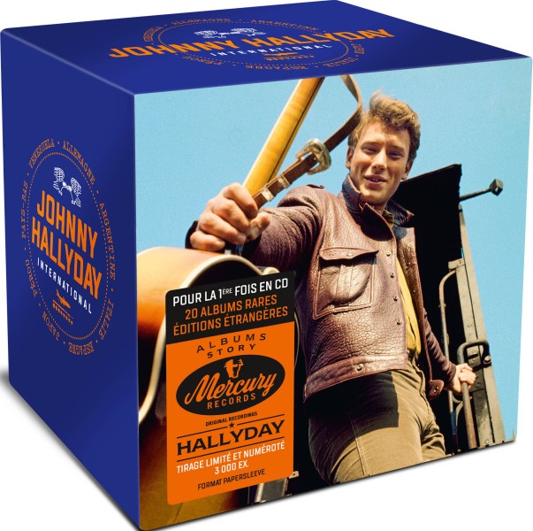 Coffret CD paper sleeve Johnny Hallyday International Universal 538 740-6