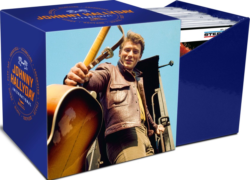 Coffret CD paper sleeve Johnny Hallyday International Universal 538 740-6