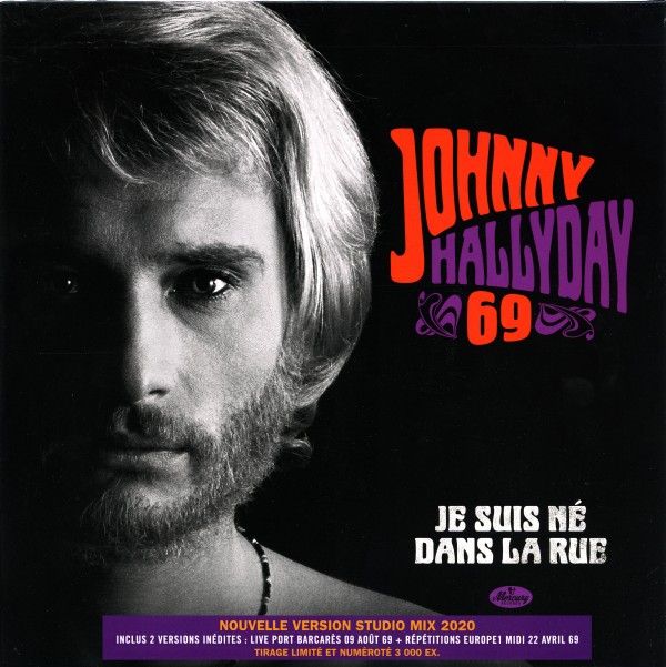 Maxi EP 25 cm Johnny 69 Je suis n dans la rue  Universal 539 0673