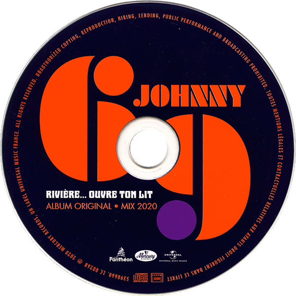 Livre LP-CD-DVD Johnny 69 Universal 539 0655