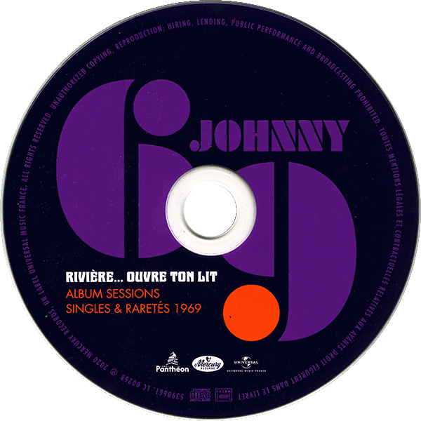 Livre LP-CD-DVD Johnny 69 Universal 539 0655