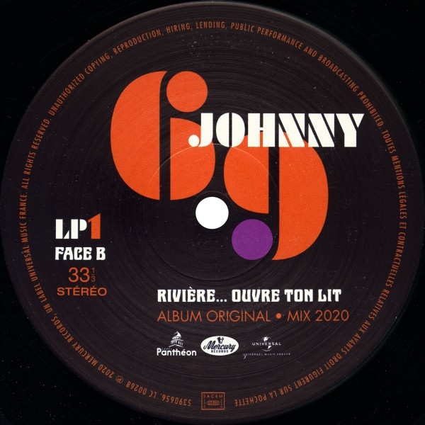 Livre LP-CD-DVD Johnny 69 Universal 539 0655