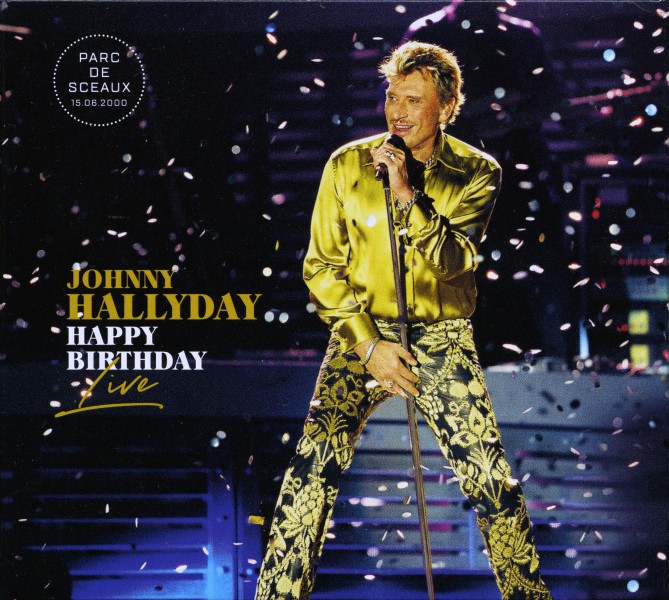 CD Happy birthday live Parc de Sceaux 15-06-2000 Universal 089 5887