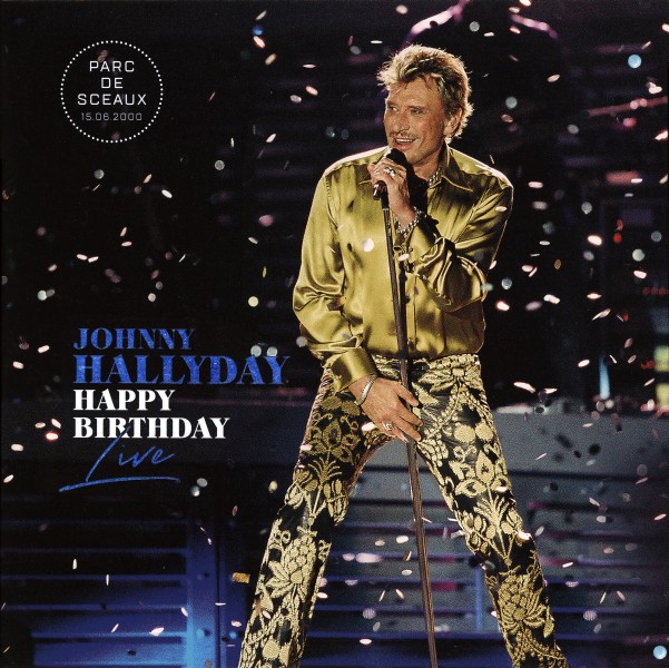 Coffret LP Happy birthday live Parc de Sceaux 15-06-2000 Universal 089 5057