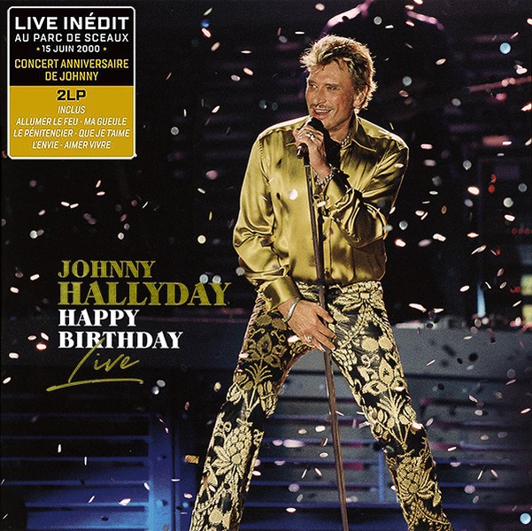 LP Happy birthday live Parc de Sceaux 15-06-2000 Universal 089 4528