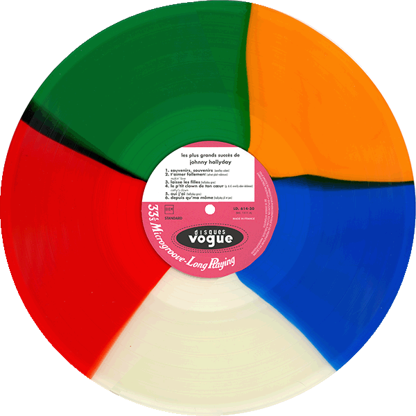 LP Les plus grands succes de Johnny Hallyday Vogue 614-30