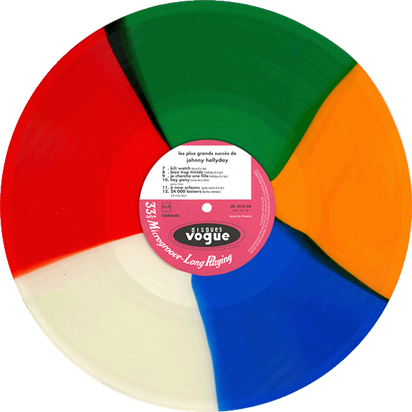 LP Les plus grands succes de Johnny Hallyday Vogue 614-30