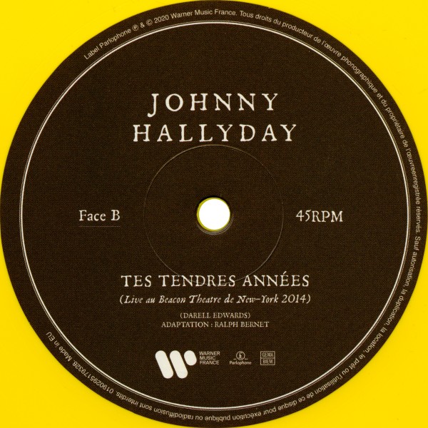 Maxi 45 T. Deux sortes d'hommes jaune Warner 0190295179328