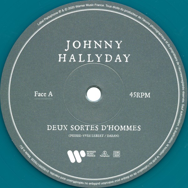 Maxi 45 T. Deux sortes d'hommes vert Warner 0190295179335