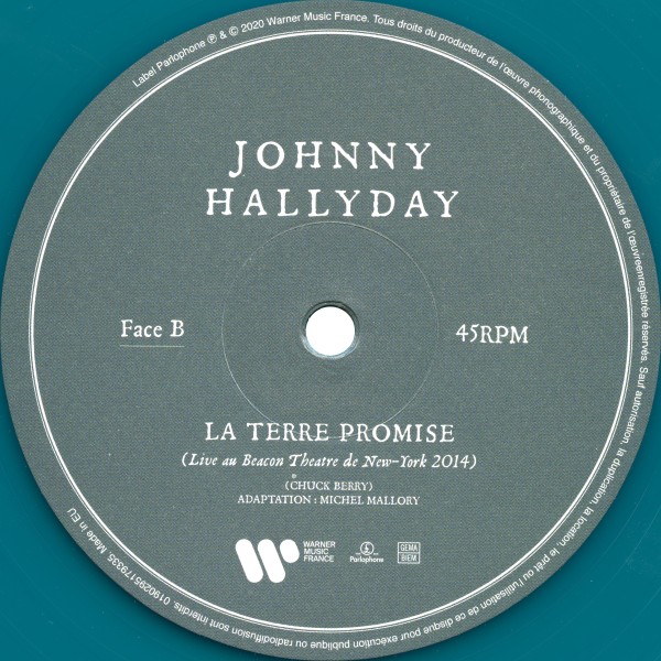 Maxi 45 T. Deux sortes d'hommes vert Warner 0190295179335