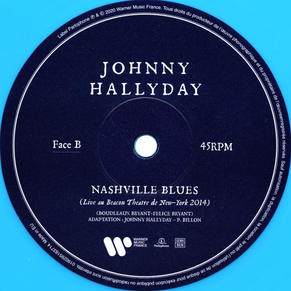 Maxi 45 T. Deux sortes d'hommes bleu Warner 0190295183714