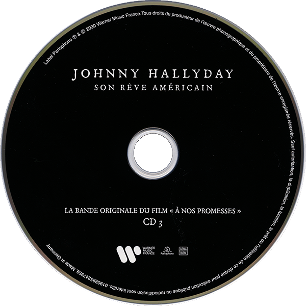 Coffret LP CD DVD Son rve amricain Warner 0190295247904