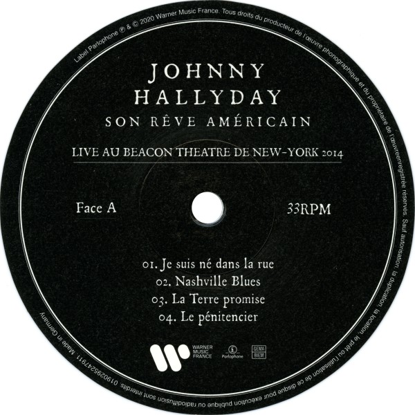 Coffret LP CD DVD Son rve amricain Warner 0190295247904