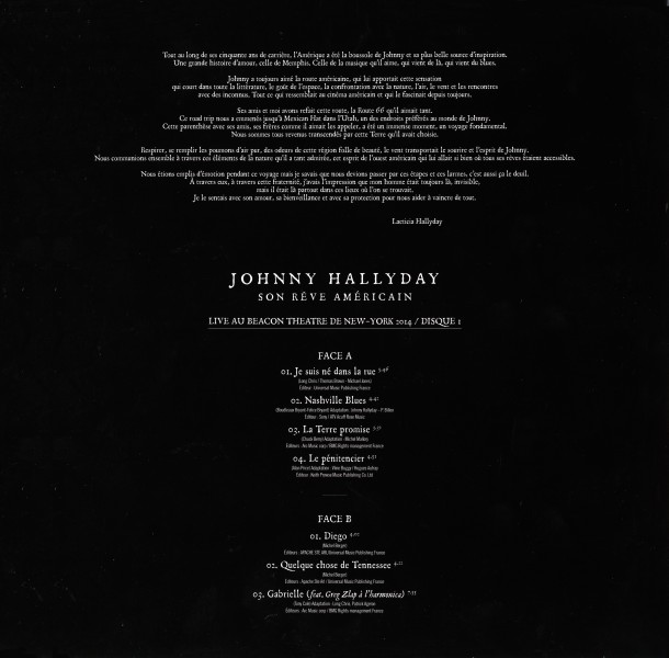 Coffret LP CD DVD Son rve amricain Warner 0190295247904