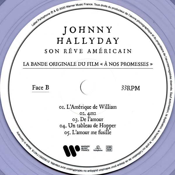 Coffret LP CD DVD Son rve amricain Warner 0190295247904