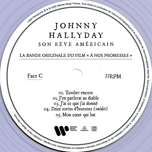 Coffret LP CD DVD Son rve amricain Warner 0190295247904