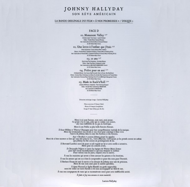 Coffret LP CD DVD Son rve amricain Warner 0190295247904