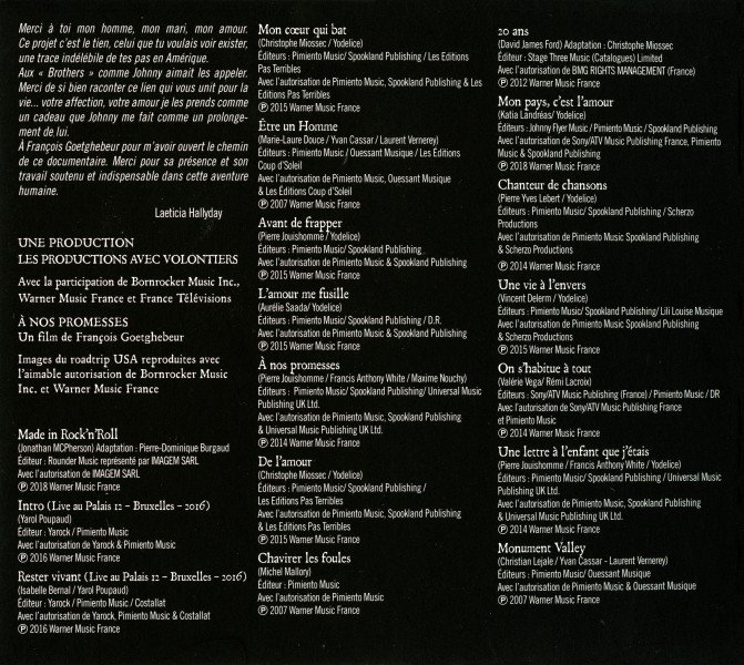 Coffret LP CD DVD Son rve amricain Warner 0190295247904