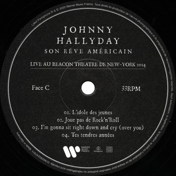 LP Live Au Beacon Theatre de New York 2014  Warner 0190295247911