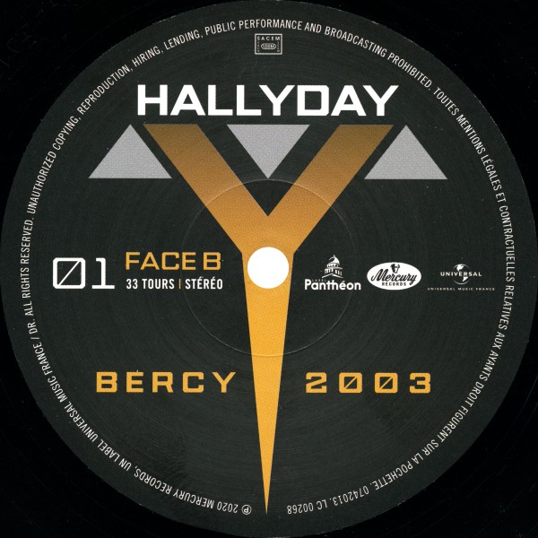 LP Bercy 2003 Universal 0742012