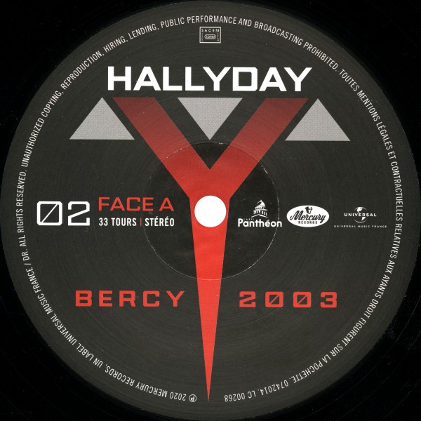 LP Bercy 2003 Universal 0742012