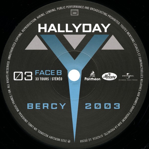 LP Bercy 2003 Universal 0742012