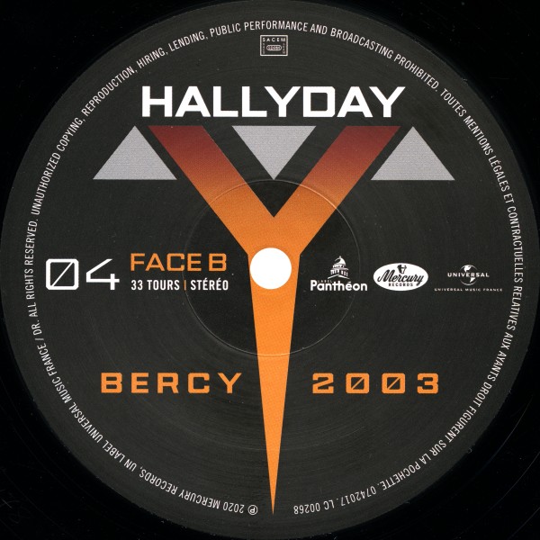 LP Bercy 2003 Universal 0742012