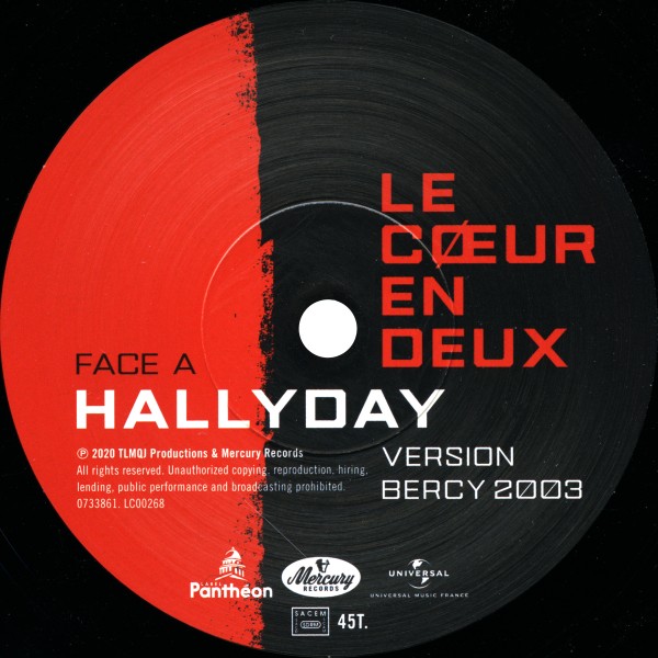 SP  Le coeur en deux Universal 073 3861