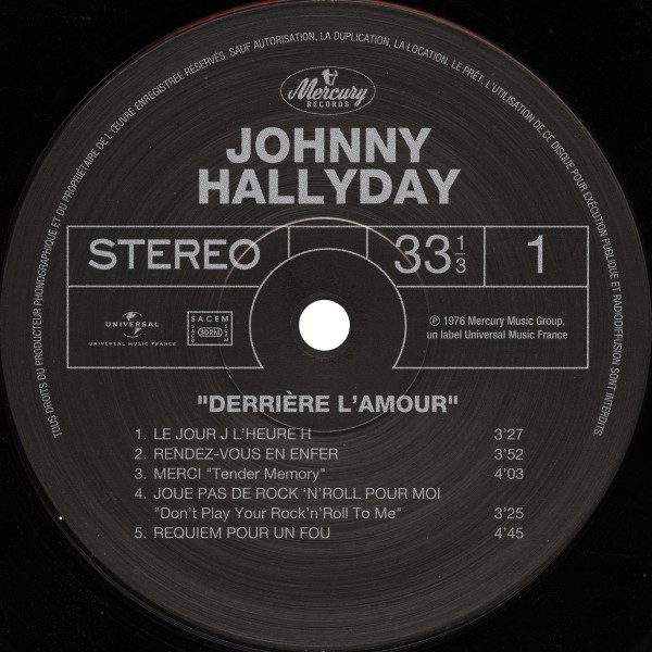 LP Derrire l'amour Hachette  M 01372-2-f