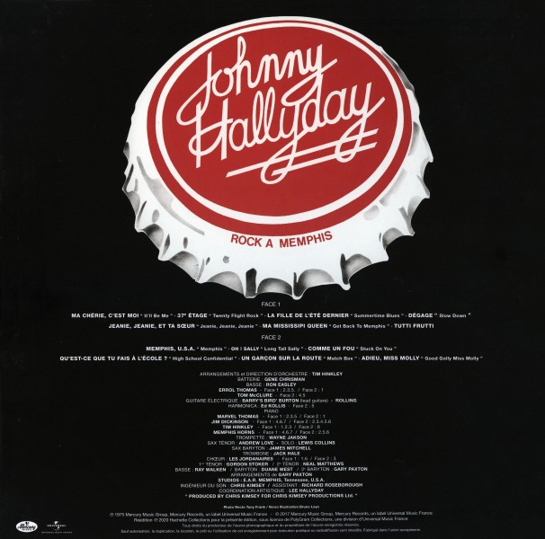 LP  Rock  Memphis Hachette M 01372 - 7 - f