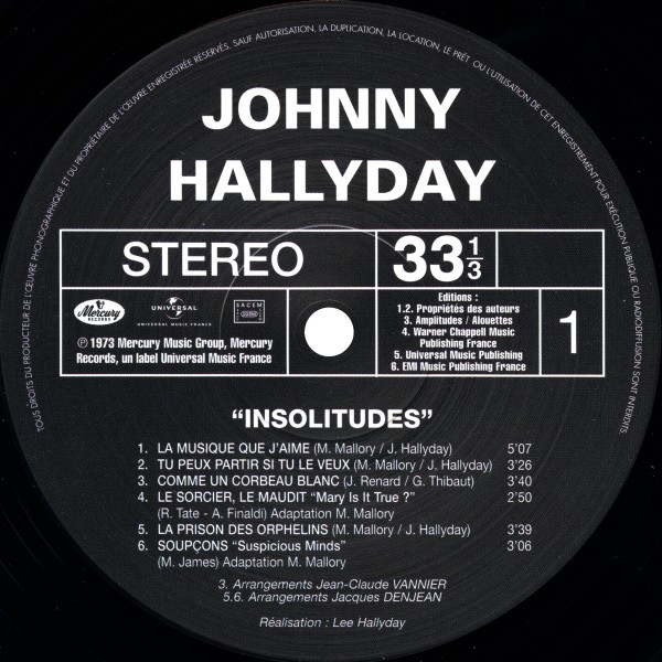 LP Insolitudes Hachette M0 1372 - 12 - F
