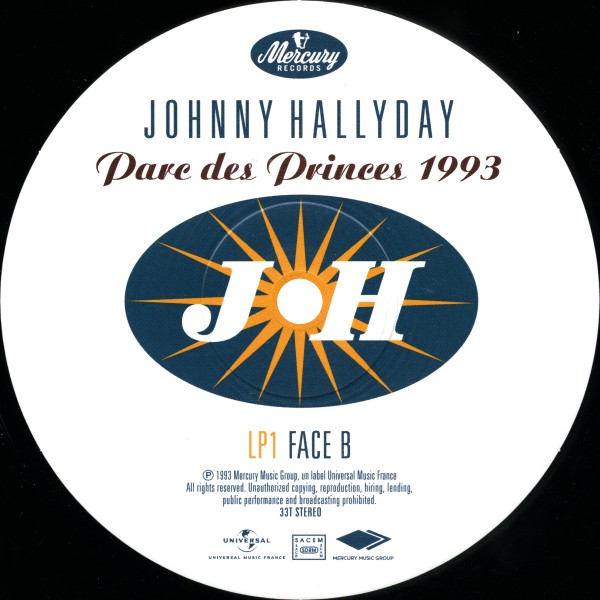 LP Parc des Princes 1993 Hachette M 01372 - 15 - F