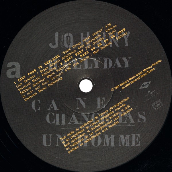 LP Ca ne change pas un homme Hachette M 01372 - 21 - F