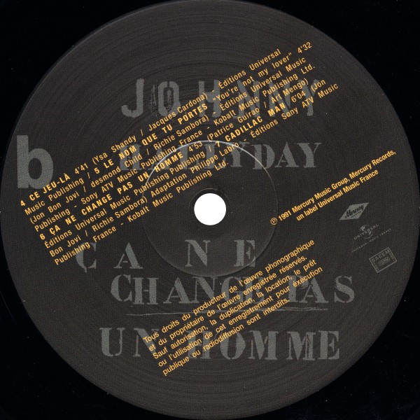 LP Ca ne change pas un homme Hachette M 01372 - 21 - F
