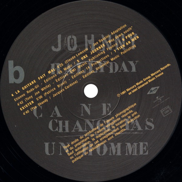 LP Ca ne change pas un homme Hachette M 01372 - 21 - F