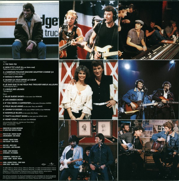 LP Hallyday 84 Nashville en direct Hachette M01372 - 23 - F