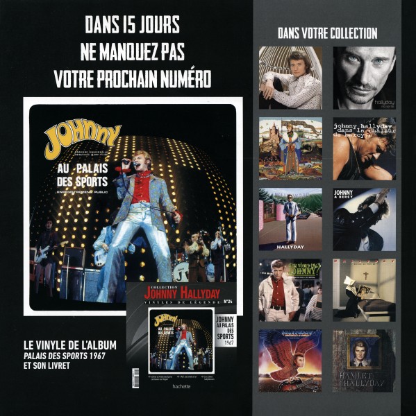 LP Hallyday 84 Nashville en direct Hachette M01372 - 23 - F