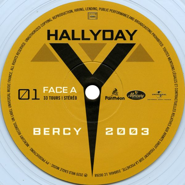 Coffret LP-CD-DVD Piano Collector Bercy 2003 Universal 3500889