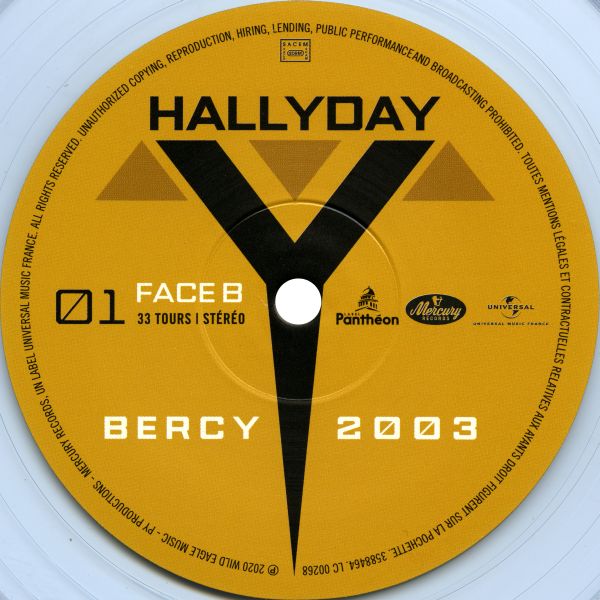 Coffret LP-CD-DVD Piano Collector Bercy 2003 Universal 3500889