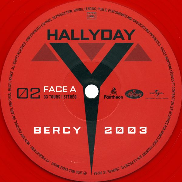 Coffret LP-CD-DVD Piano Collector Bercy 2003 Universal 3500889