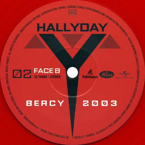 Coffret LP-CD-DVD Piano Collector Bercy 2003 Universal 3500889