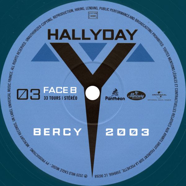 Coffret LP-CD-DVD Piano Collector Bercy 2003 Universal 3500889