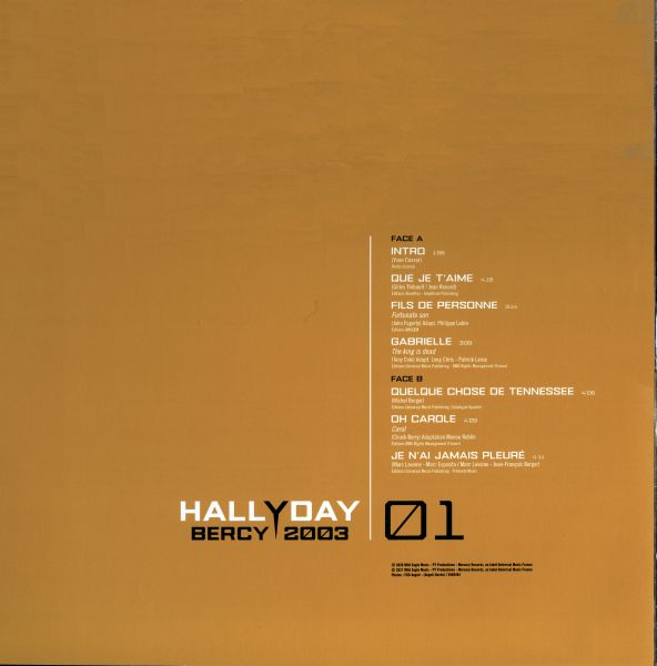 Coffret LP-CD-DVD Piano Collector Bercy 2003 Universal 3500889